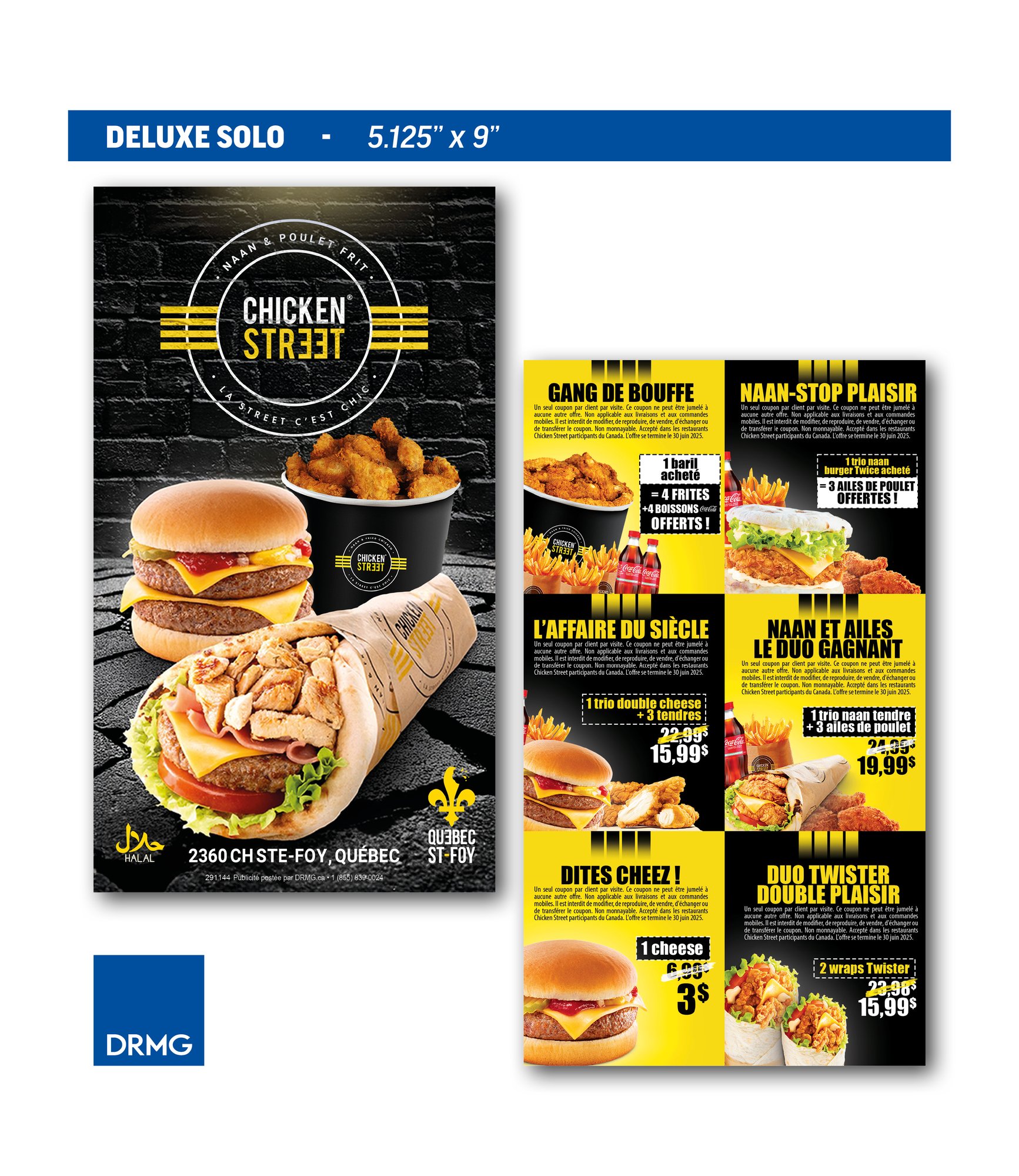 Deluxe Postcard - Chicken Street